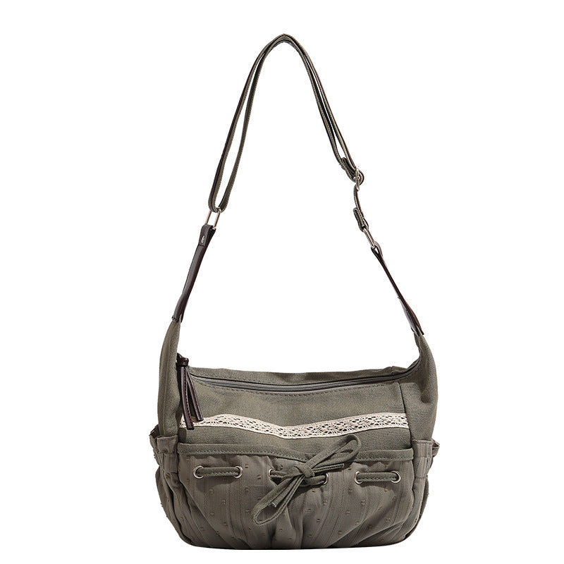Retro Literary Lazy Large Capacity Tote