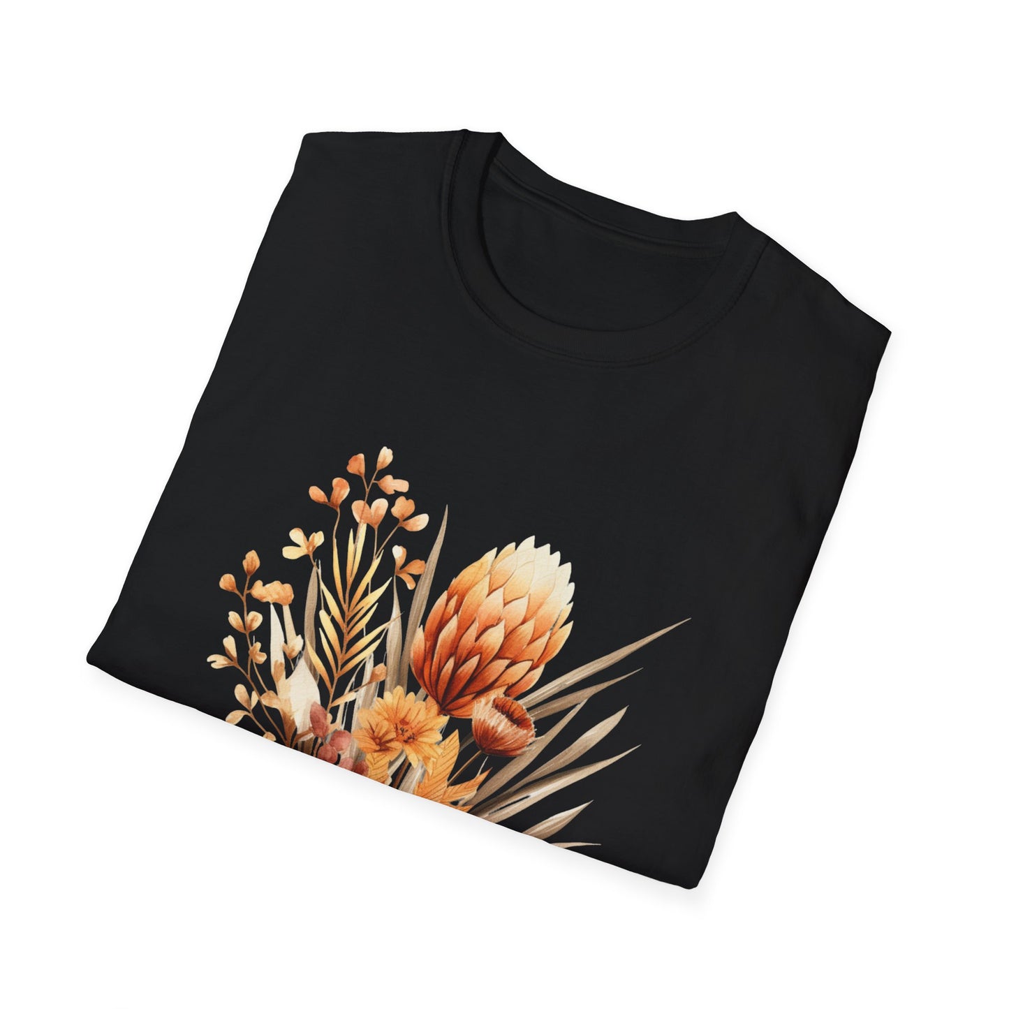Boho Flower T-Shirt for Women Men Nature Lovers Gift Idea