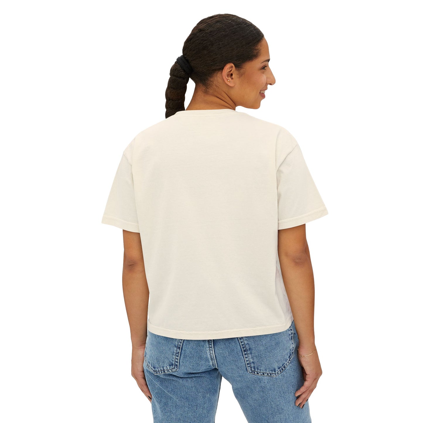 Women's Boxy Tee - Casual Boxy T shirt