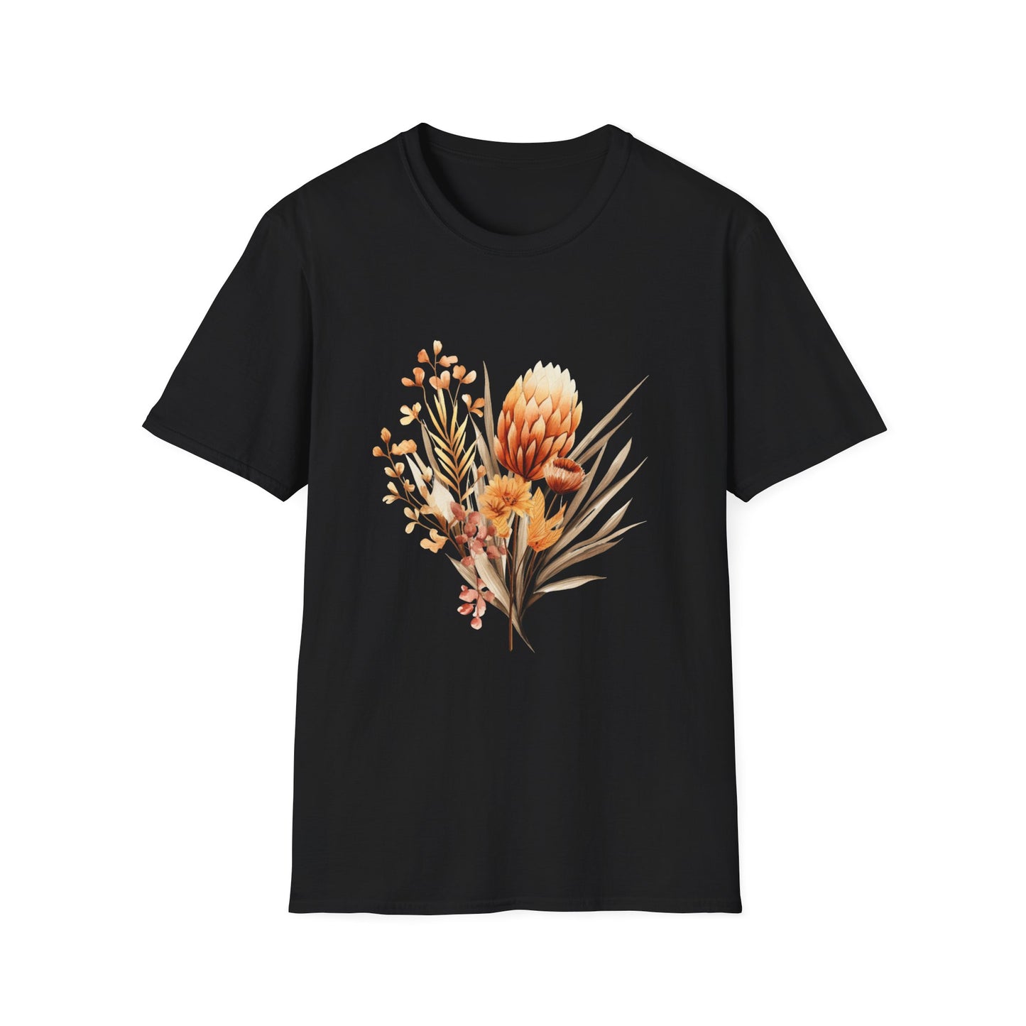 Boho Flower T-Shirt for Women Men Nature Lovers Gift Idea