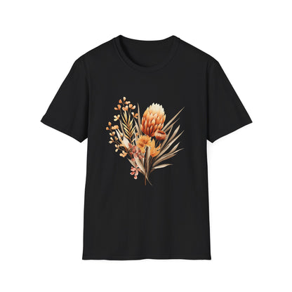 Boho Flower T-Shirt for Women Men Nature Lovers Gift Idea