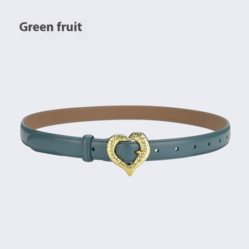 Personalized Love Leather Belt