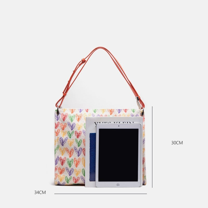 One-Shoulder Crossbody Tote