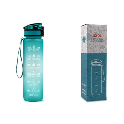 Motivational Leakproof Sports Bottle
