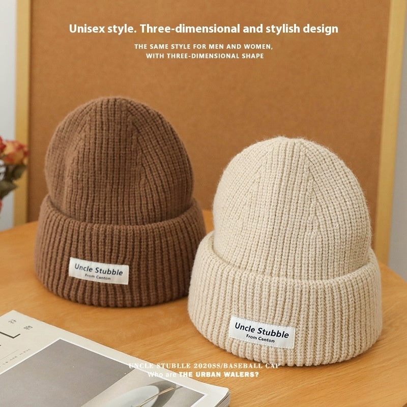 Warm Wool Knitted Hat