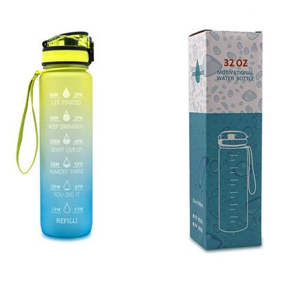Motivational Leakproof Sports Bottle