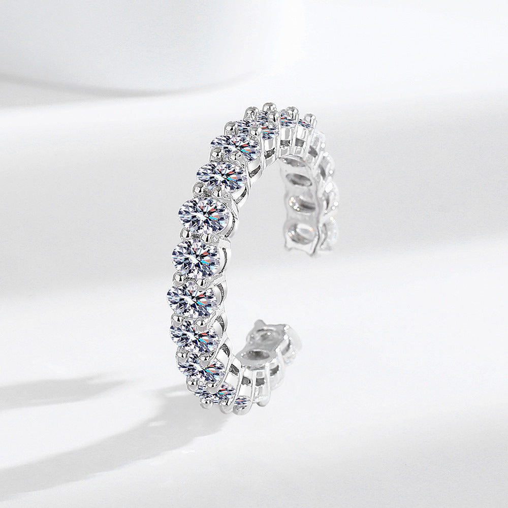 Sterling Silver Starry Stackable Ring