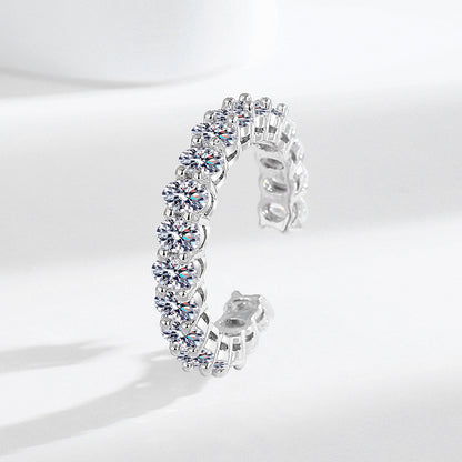 Sterling Silver Starry Stackable Ring