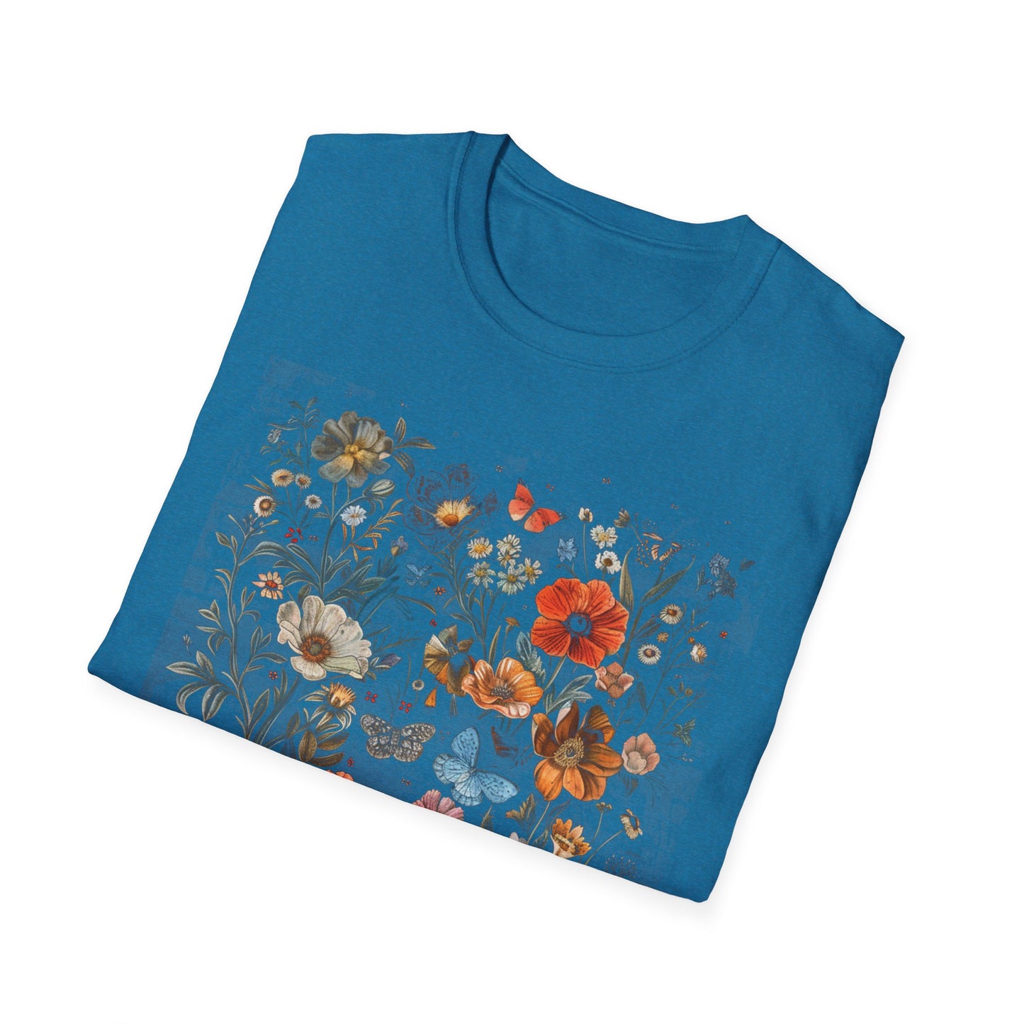 Wild Flower Butterfly T-Shirt