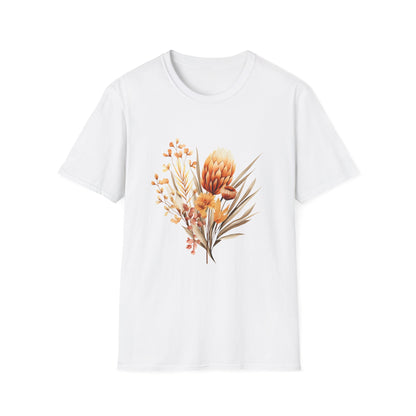 Boho Flower T-Shirt for Women Men Nature Lovers Gift Idea