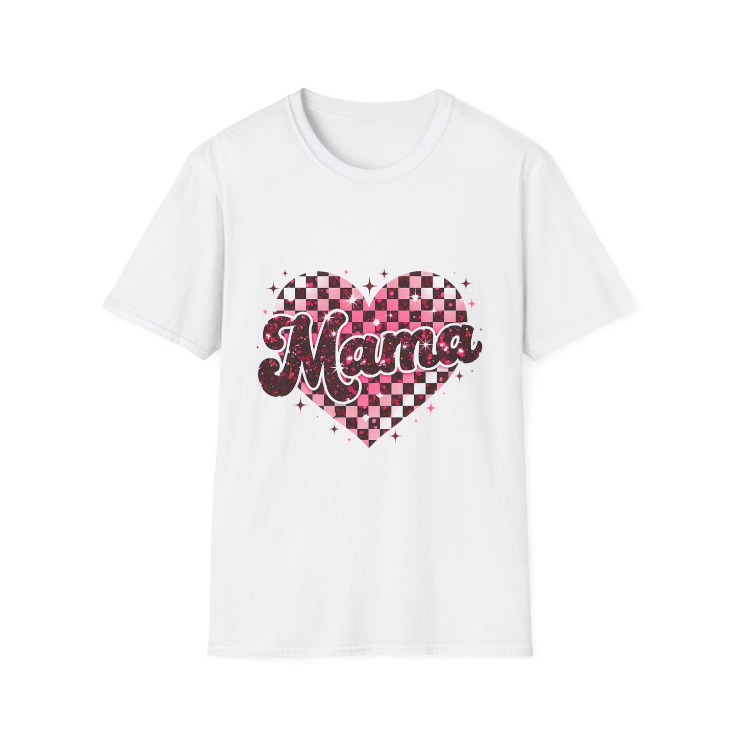 Sparkling Mama Heart Unisex T-Shirt