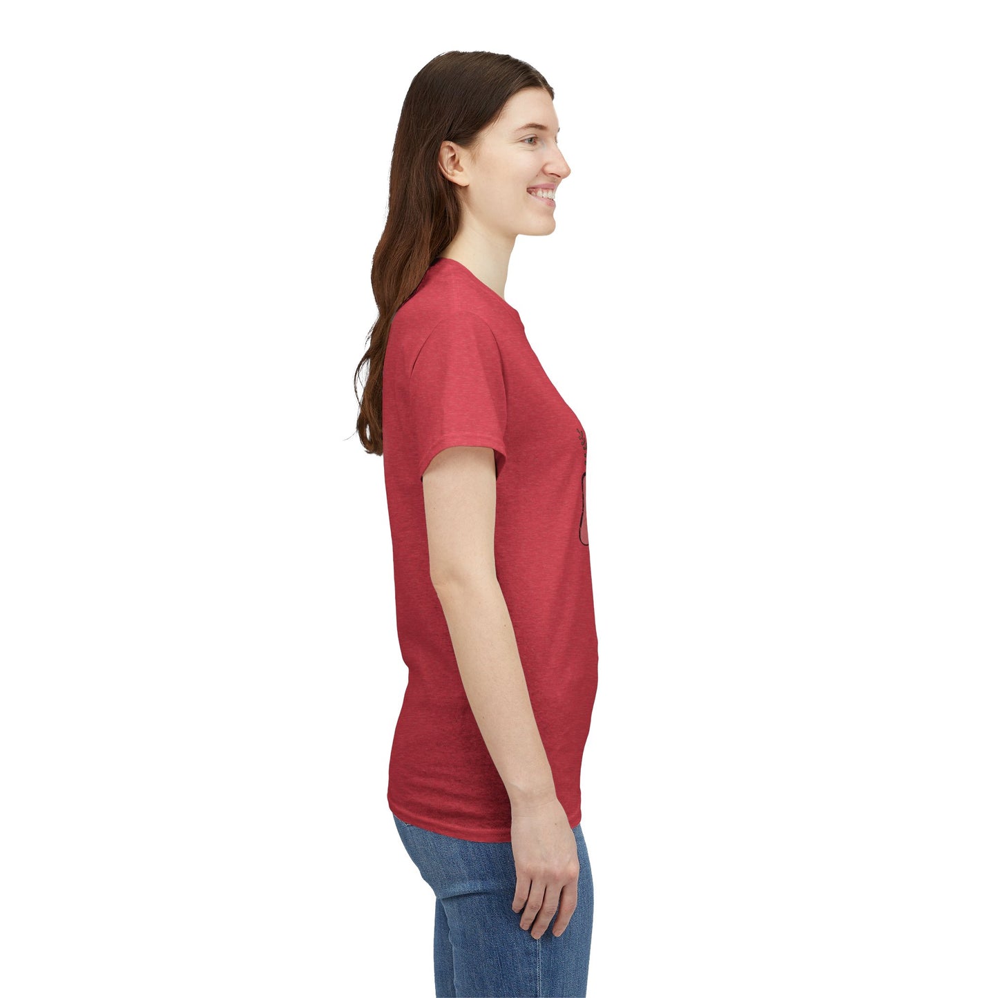Personalized Flower Nurse Tee shirt - Unisex Tee