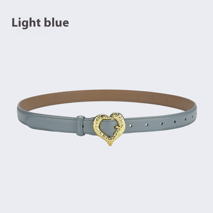 Personalized Love Leather Belt