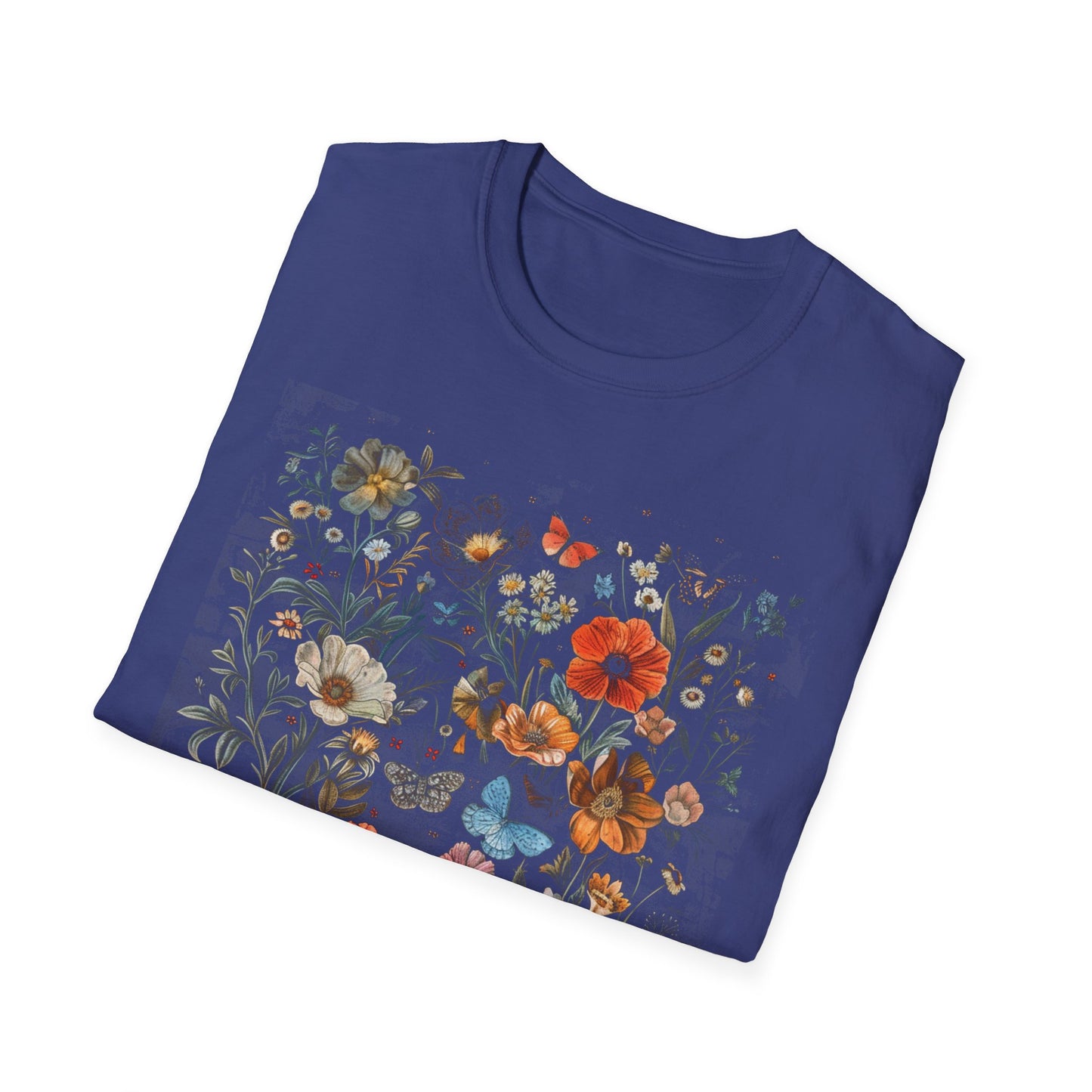 Wild Flower Butterfly T-Shirt