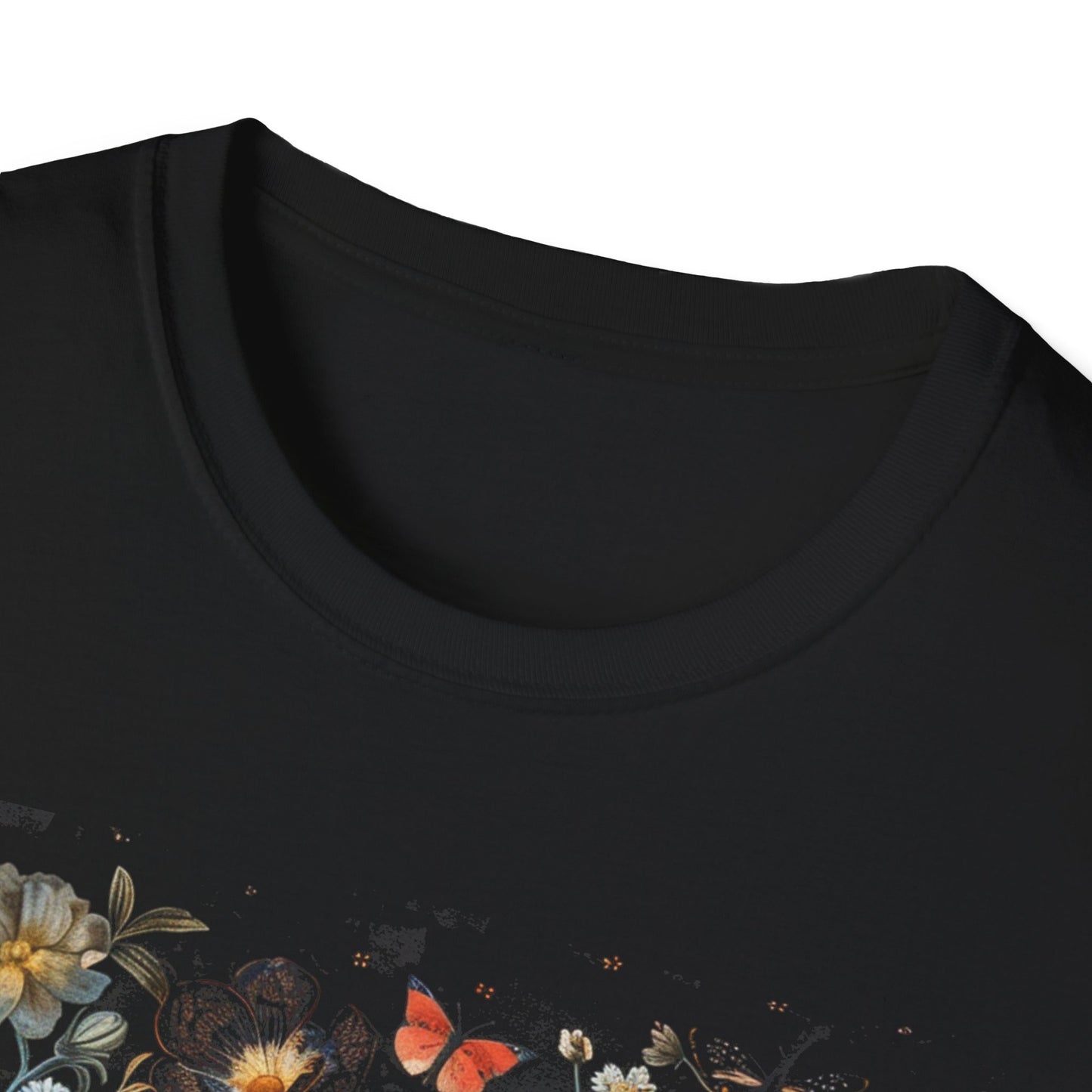 Wild Flower Butterfly T-Shirt