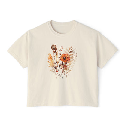 Women's Boxy Tee - Casual Boxy T shirt