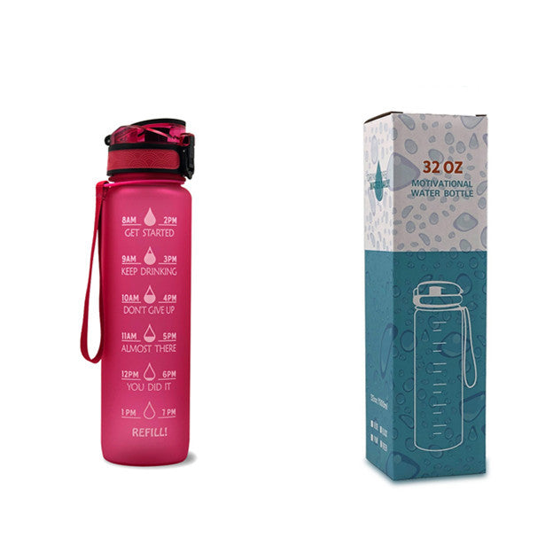 Motivational Leakproof Sports Bottle