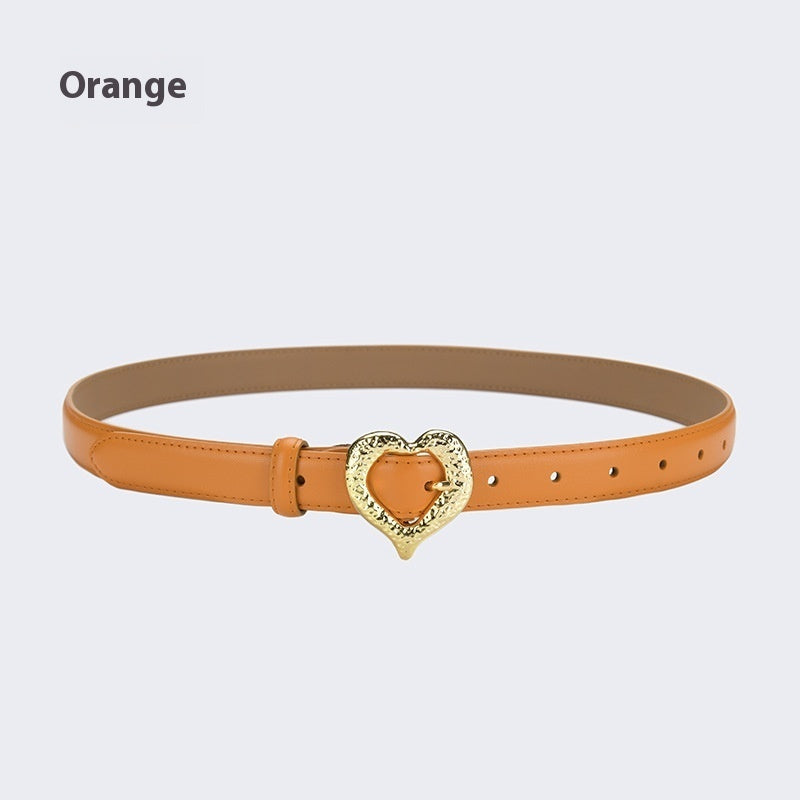 Personalized Love Leather Belt