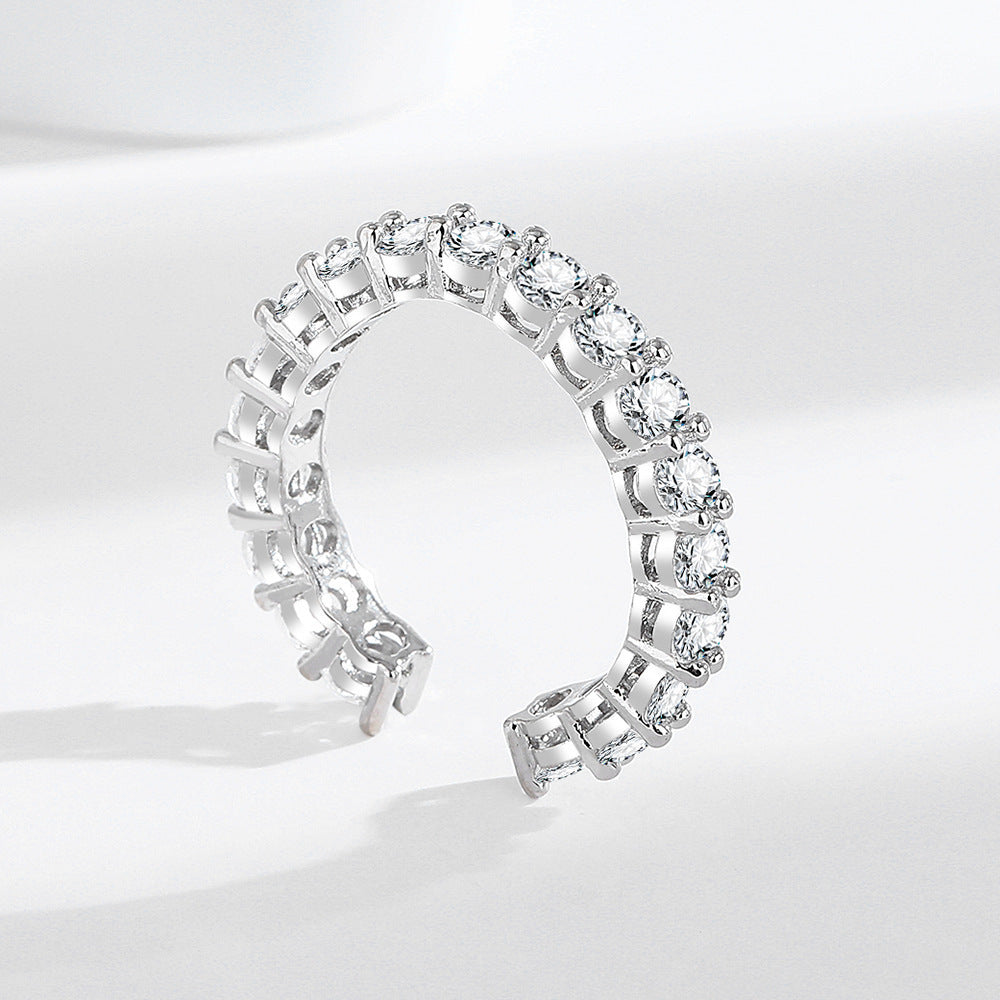 Sterling Silver Starry Stackable Ring