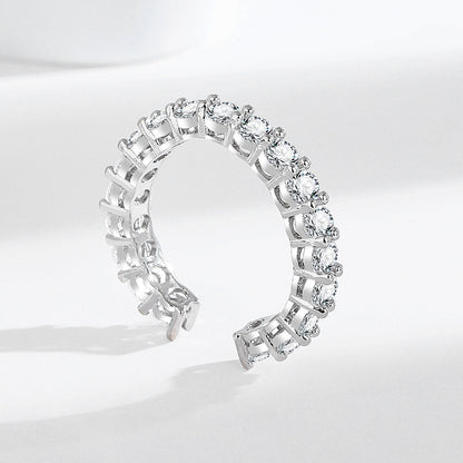 Sterling Silver Starry Stackable Ring