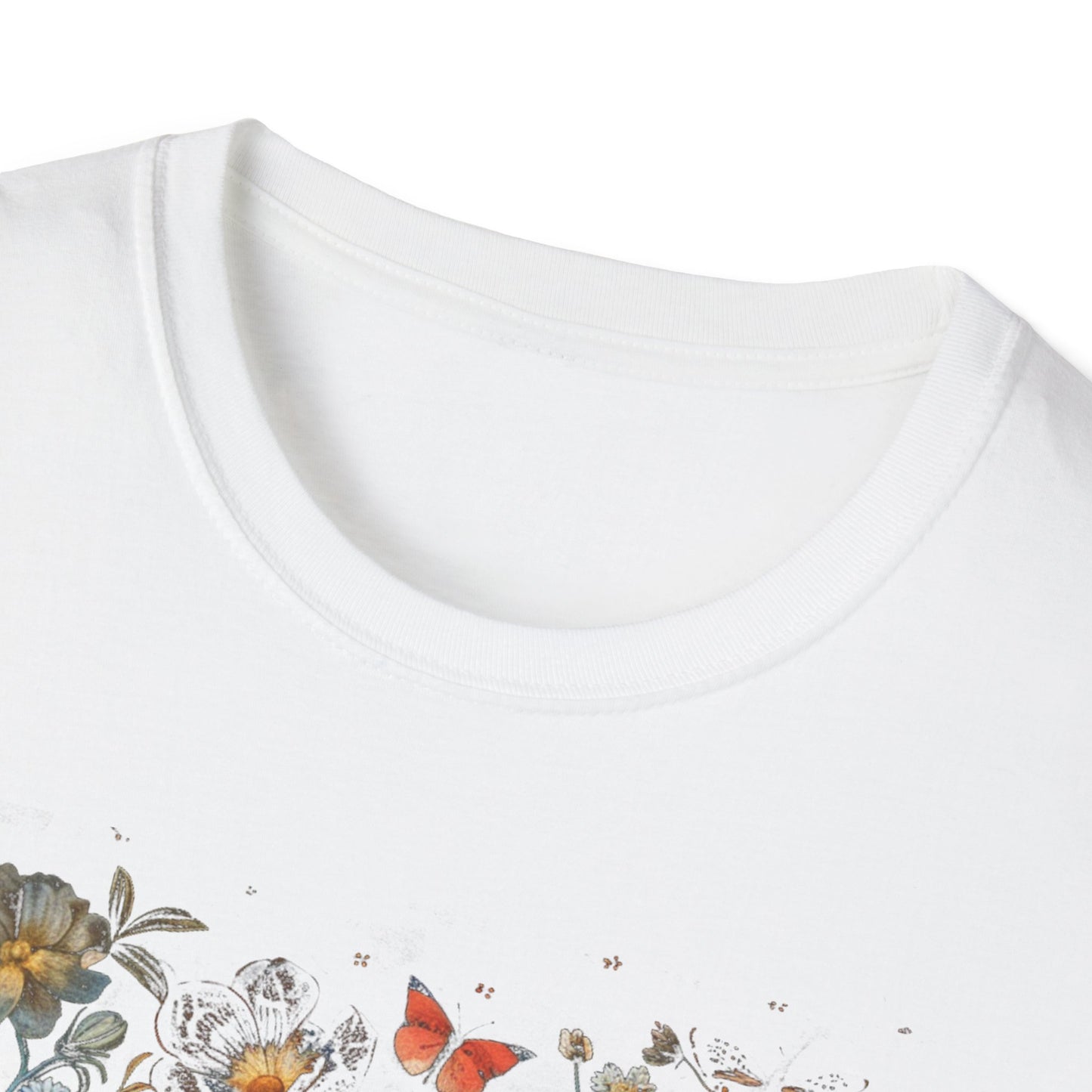 Wild Flower Butterfly T-Shirt