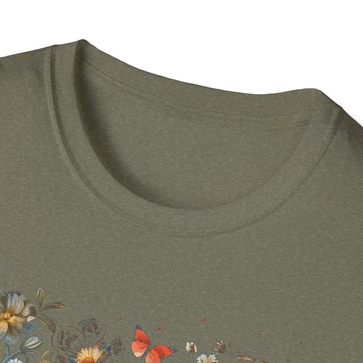 Wild Flower Butterfly T-Shirt