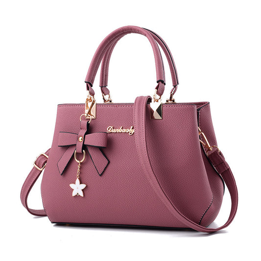 Bowknot Pendant Shoulder Bag