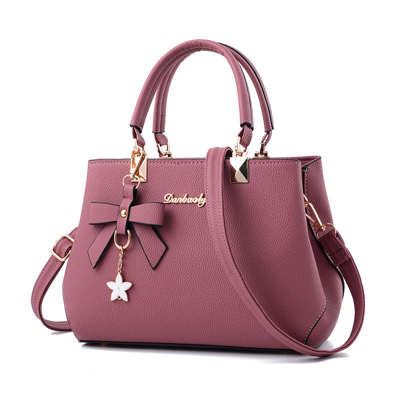 Bowknot Pendant Shoulder Bag