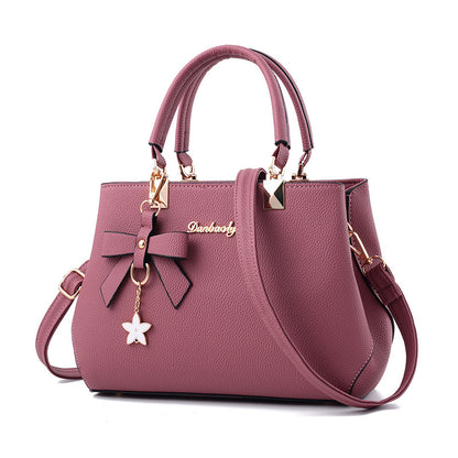 Bowknot Pendant Shoulder Bag
