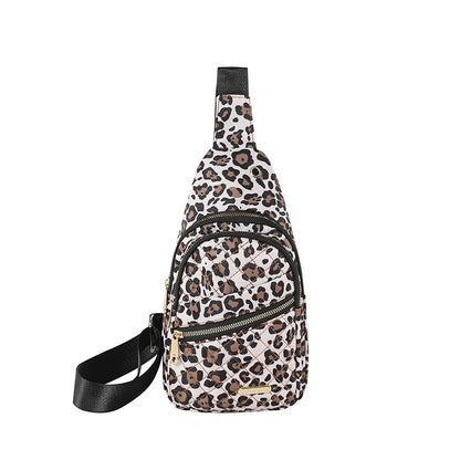 Lightweight Crossbody Sling Bag - Adjustable Strap, Zip Closure, Perfect For Travel, Sports & Hiking