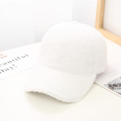 Korean Style Wool Baseball Cap