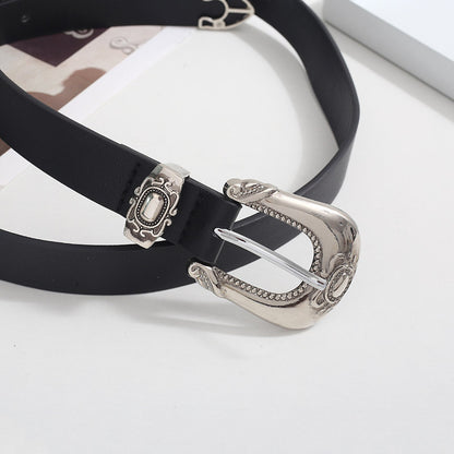 Niche Design Carved Belt for Women