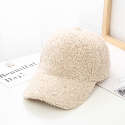 Korean Style Wool Baseball Cap