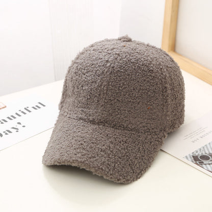 Korean Style Wool Baseball Cap