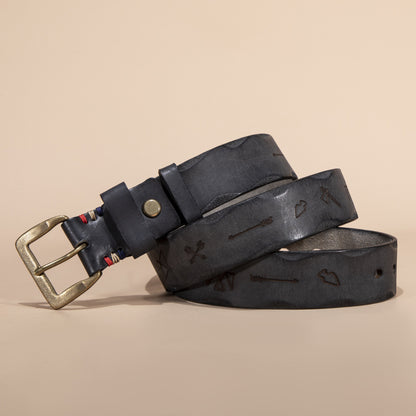Vegetable Tanned Leather Belt