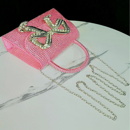 Rhinestone Crossbody Bag