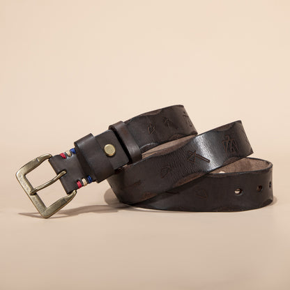Vegetable Tanned Leather Belt