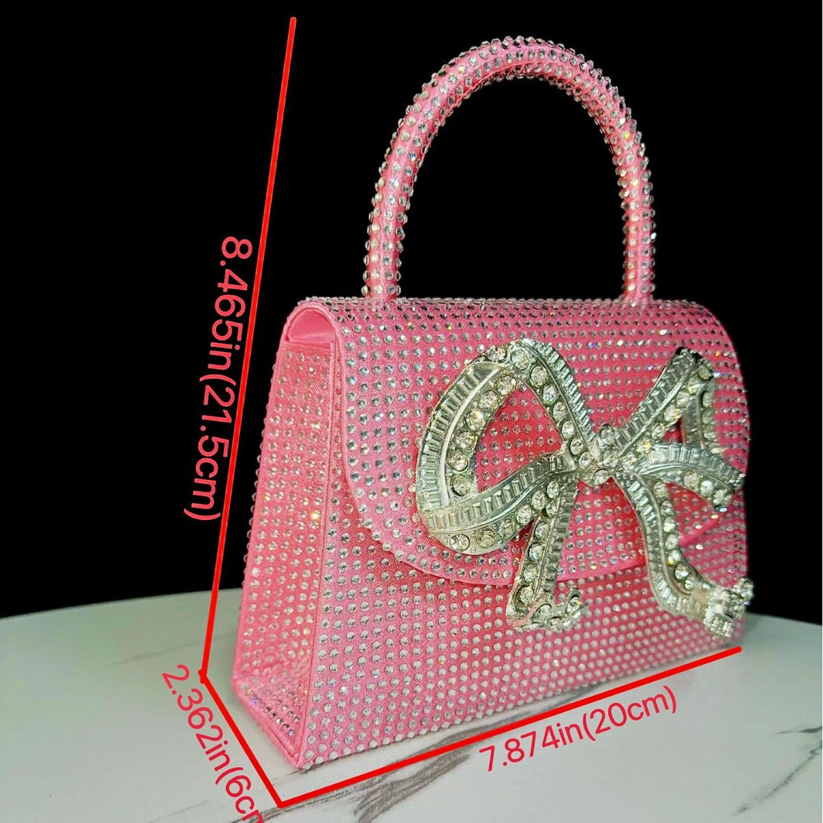 Rhinestone Crossbody Bag