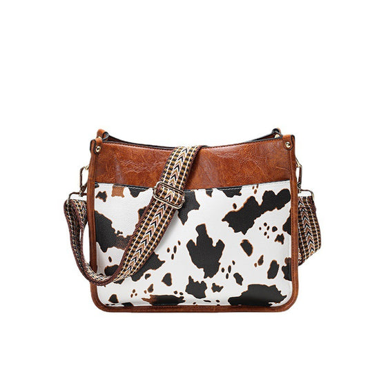 Cows Pattern One-Shoulder Tote