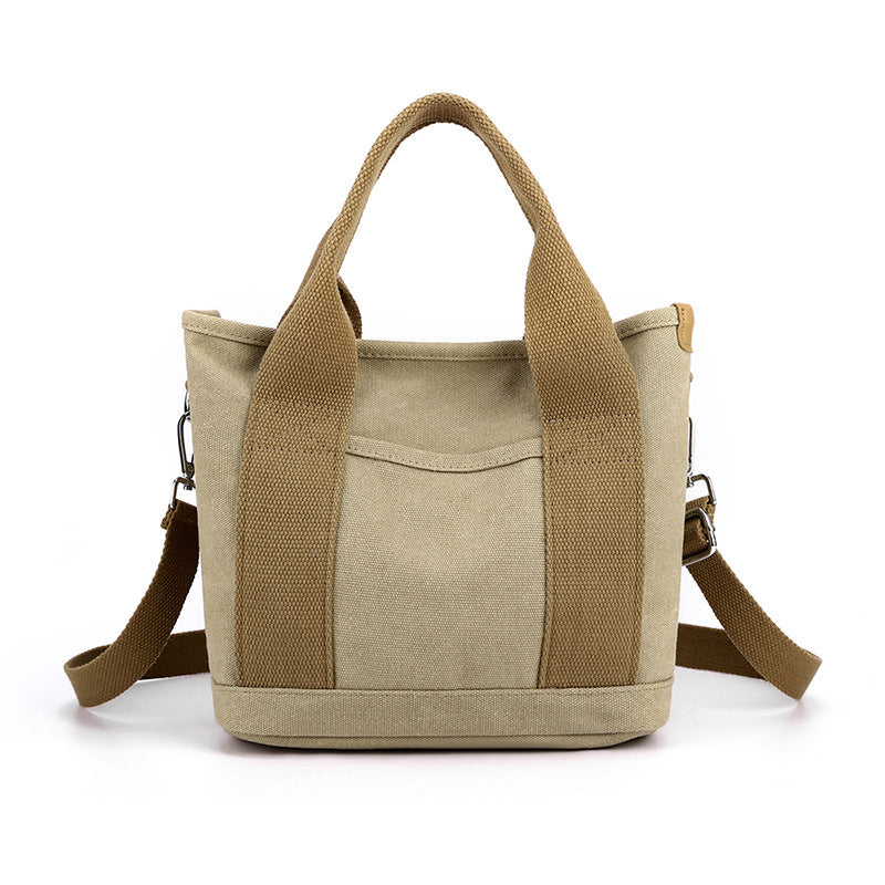Trendy Canvas Commute Bag