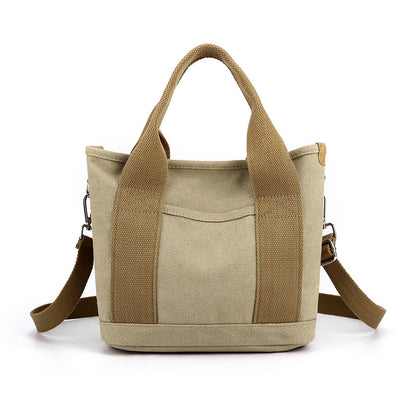 Trendy Canvas Commute Bag