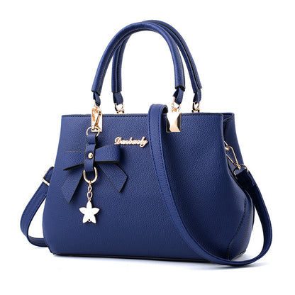 Bowknot Pendant Shoulder Bag