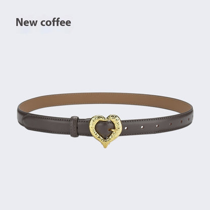 Personalized Love Leather Belt