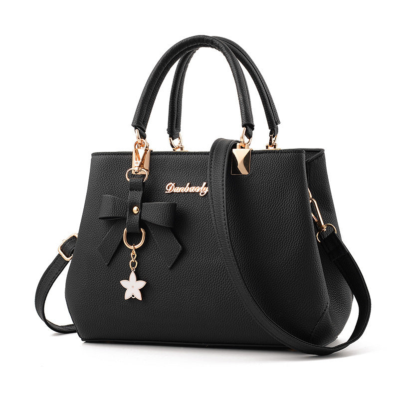 Bowknot Pendant Shoulder Bag