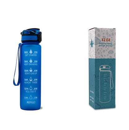 Motivational Leakproof Sports Bottle