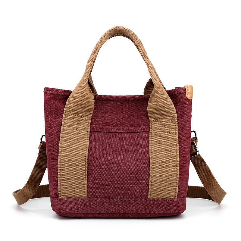 Trendy Canvas Commute Bag