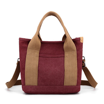 Trendy Canvas Commute Bag