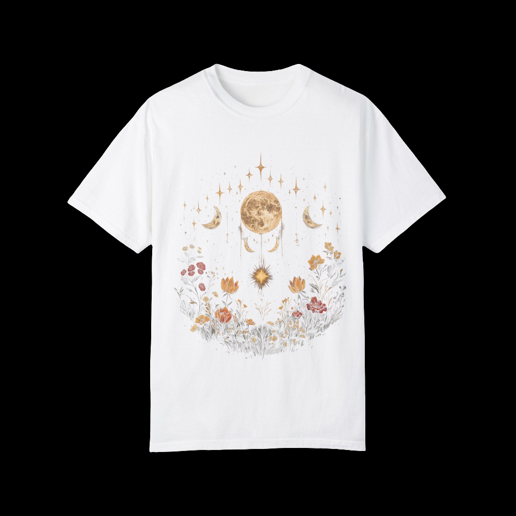 Boho Moon & Stars Unisex T-Shirt