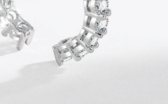 Sterling Silver Starry Stackable Ring