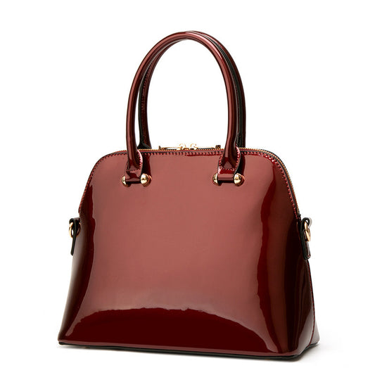 Women's Shiny Tote Shoulder Bag